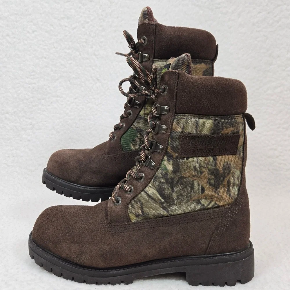 Remington Men 870 Series‎ Hunting Boots Size 7.5W Camouflage Thinsulate Ultra